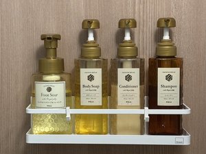 ユニットバスにはシャンプー類一式ご用意しております。