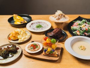 ”長野県食材を味わうディナーコース”※季節等により内容が変わります。画像は一例となります。