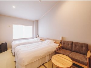 シャワー付きツインベッド客室