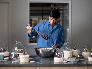 ここにある工房内作るので出来立てが販売できます!