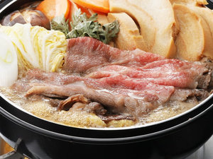 福島牛のすき焼き 3〜5月のビュッフェに登場