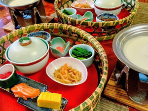 【ご朝食】自慢のご朝食もお腹いっぱいお召し上がり下さい ※イメージ