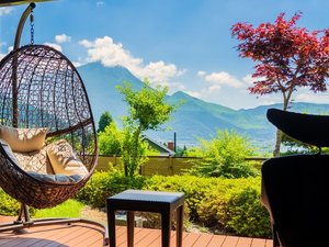 【エグゼクティブ】テラスで由布岳を眺めながら、ゆったりとお寛ぎください