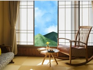 最上階には特別フロア「月星」。客室温泉付きや屋上露天風呂付き客室も。