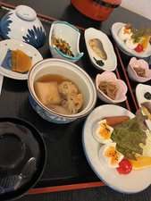 【和食膳のお料理グレードUP】珍味3種付〈全7品〉プランの朝食一例です