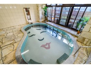 笑顔を誘う『おかめ風呂』で湯浴みを。〈男性風呂〉