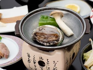 【一品イメージ】鮑の踊り焼き