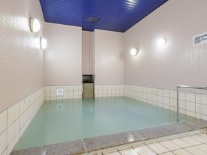 源泉かけ流しの温泉を使ったウイルポート宿泊者専用の大浴場