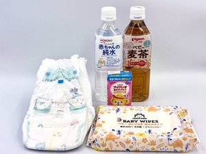 【館内販売ベビー用品】ホテル3階の売店にておむつ、粉ミルクなどベビー用品を販売しております。