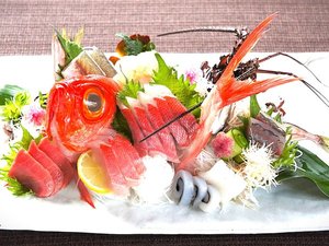 伊勢海老と金目鯛