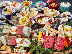●【レストラン食‐基本会席】名物「宝楽焼き」に加え“ここでしか出逢えない”逸品をお楽しみいただけます