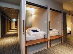 【札幌市内の人気カプセルホテル・ゲストハウス】GARDENS CABIN