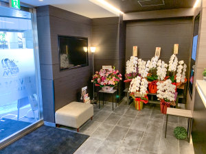 ◆ロビー◆ソファー・TVのご用意もございます。待ち合わせ等にご利用下さい。