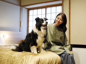 【客室】愛犬とゆったり過ごせる客室(イメージ)