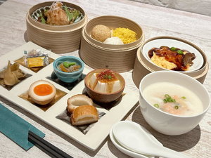 自家製点心と楽しむ中華がゆ定食
