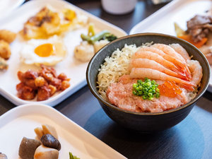【朝食】北海道の魅力が詰まった和洋約70種類の朝食ビュッフェ