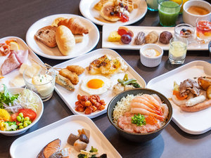 【朝食】北海道の魅力が詰まった和洋約70種類の朝食ビュッフェ