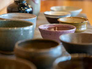屋久杉工芸品コーナー