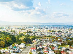 ■景色/タワー館上層階から見た会津若松の風景