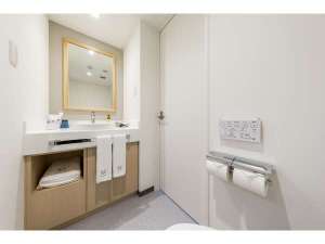 デラックスダブル・ツインルームはバス、トイレがセパレートタイプです。