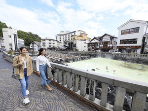 草津温泉は街歩きも楽しみのひとつ