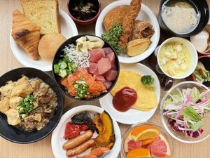 朝食盛り付け例@