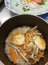 トラフグ釜飯