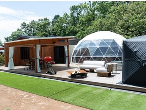 【グランピング】1棟貸150平半 サウナ&焚火スペース付