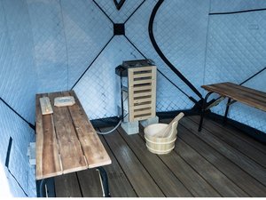 【グランピング】テントサウナ