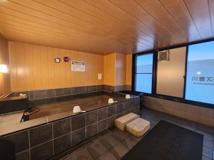 サウナ付き♪男女入替制大浴場♪