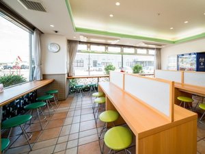 朝食会場