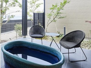 【別邸】露天風呂 テラス