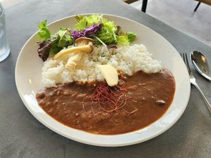 夕食カレーライス