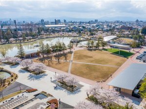 開成山公園(車で約10分)