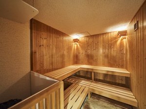男女大浴場ともにサウナ完備。
