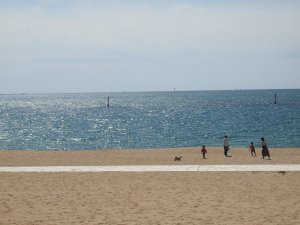 天気のいい日に宿からすぐ近く