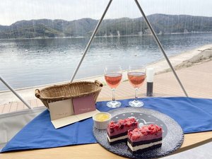 記念日プランをご用意。デザートプレートやドリンクサービスがございます。