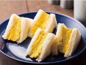 ふんわりタマゴサンドモーニング(ドリンク付き)