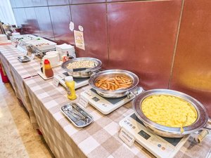 朝食メニュー例(お日にちによって、メニューが変更になる場合がございます。)