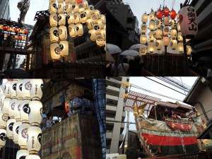 祇園祭の山鉾が宿から徒歩1分。鉾の立つ田の字地区に4月オープン!