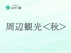 秋のおすすめ周辺観光