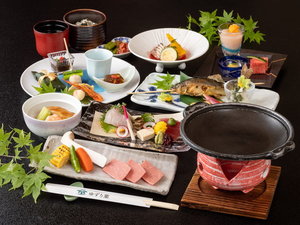 【夕食】夏の基本会席※イメージ