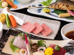【夕食】夏の基本会席※イメージ