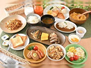 【無料朝食サービス】(AM6:30〜9:30) 1日のスタートに!