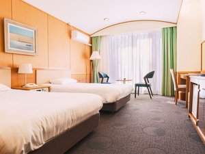 【本館・洋室】快適にお過ごしいただける洋室をご用意しています。◆最大定員4名