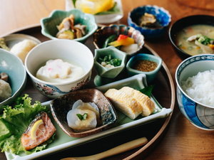 【朝食】はじめて食べる八女地域ならではの伝統食をご賞味ください