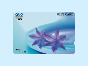 QUOカード1000でございます。(絵柄が異なる場合がございます)