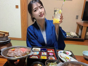 山形最響旅人(ベストインフルエンサー)決定戦、有馬館は元SKE48/SDN48の手束真知子さんとのコラボです