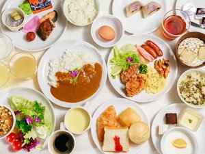 朝食 全景