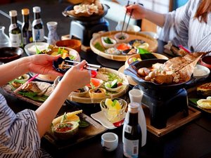 *【ご夕食一例】信州らしい山里会席をゆっくりご堪能ください